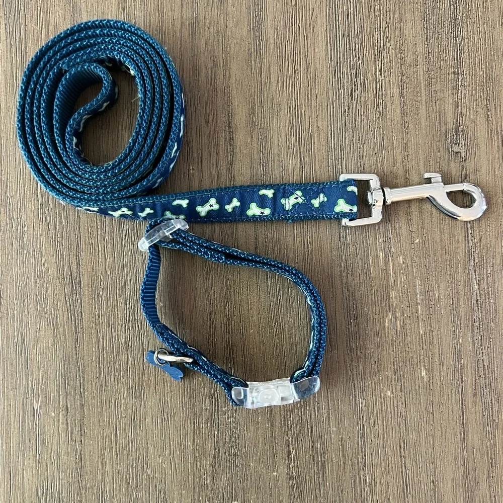 NWOT Dog Collar and Leash